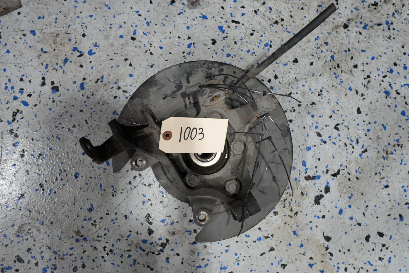 Evo X Rear Passenger Side Hub Assembly - Used