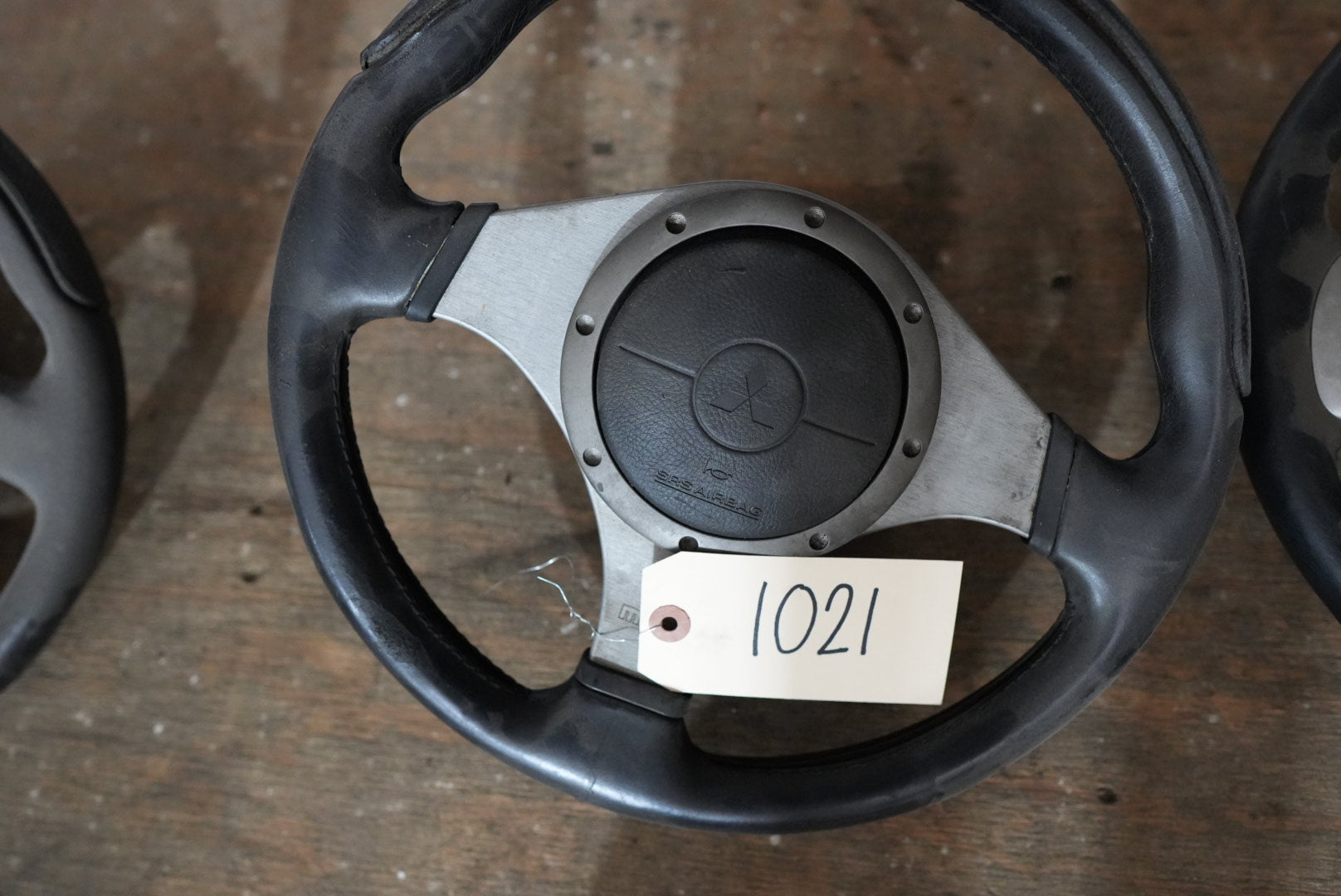 OEM Evo 8 Steering Wheel w/ Airbag - Used