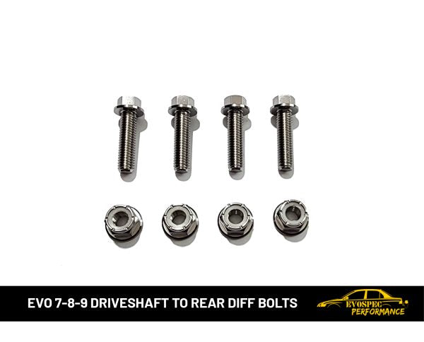 Evo 7-8-9 Driveshaft to rear diff bolts