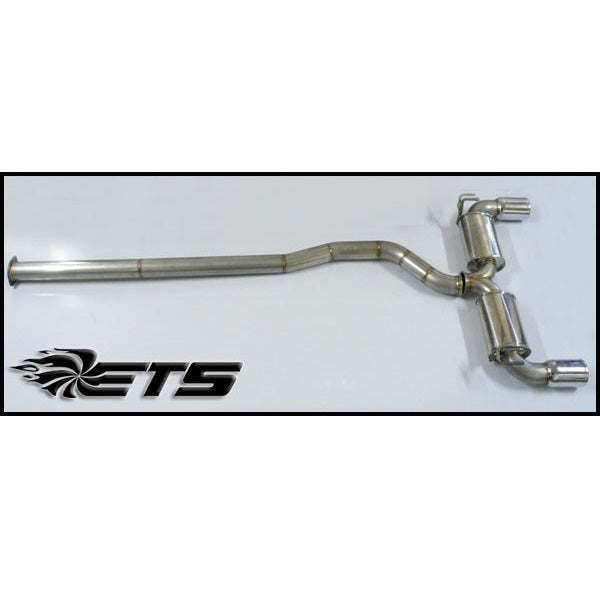 ETS Evo X V3 Dual Muffler Exhaust System Upgrade 2008+